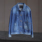 T.T | LOT.703 DNIM JACKET C.1920'S Dameged Indigo Paint