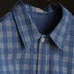 T.T | LOT.319 PALAKA JACKET Discharged Indigo Plaid