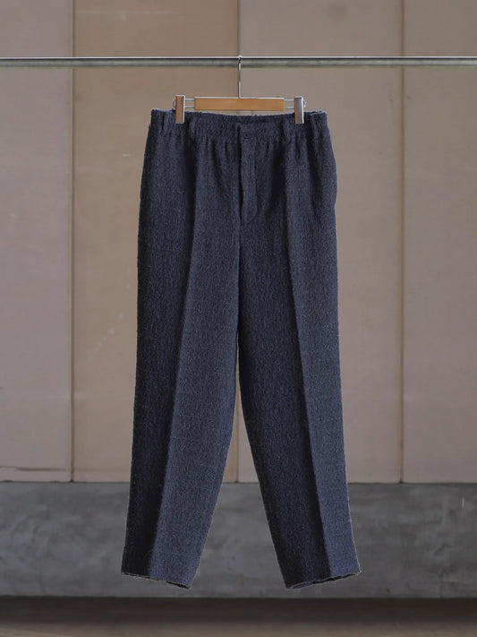 nonnotte | Draping Elastic Buggy Trousers Charcoal Top