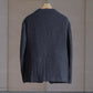 nonnotte | Draping No Collar N Jacket Charcoal Top