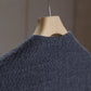 nonnotte | Draping No Collar N Jacket Charcoal Top
