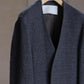 nonnotte | Draping No Collar N Jacket Charcoal Top