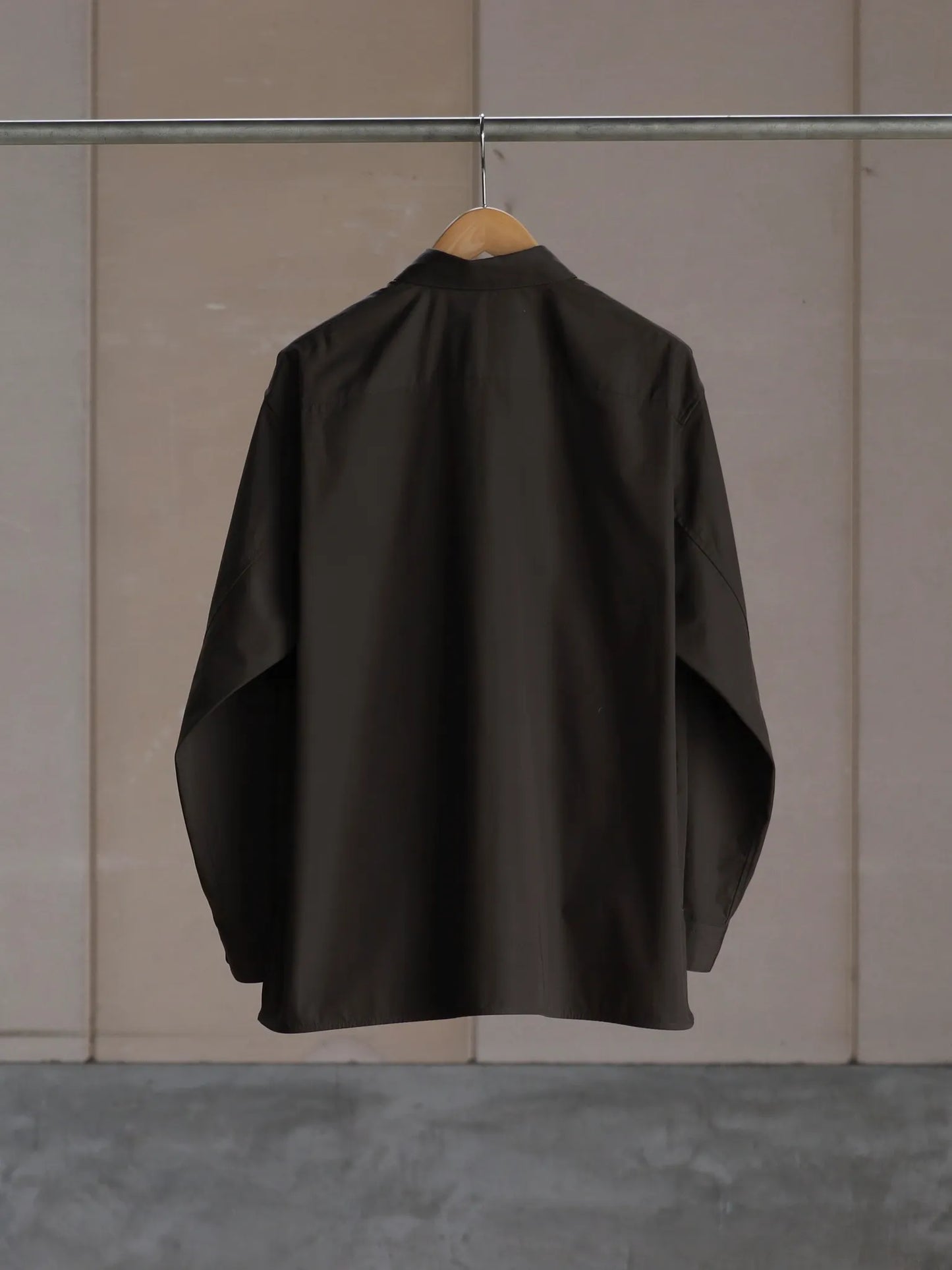 nonnotte | Oversized Shirt Turkish Coffee