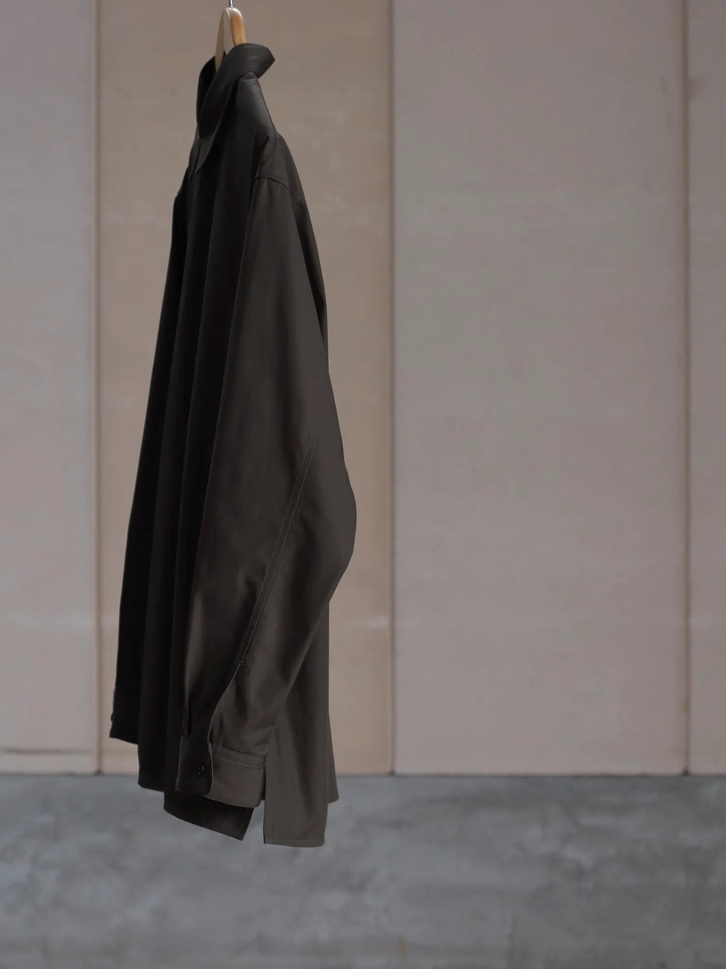 nonnotte | Oversized Shirt Turkish Coffee