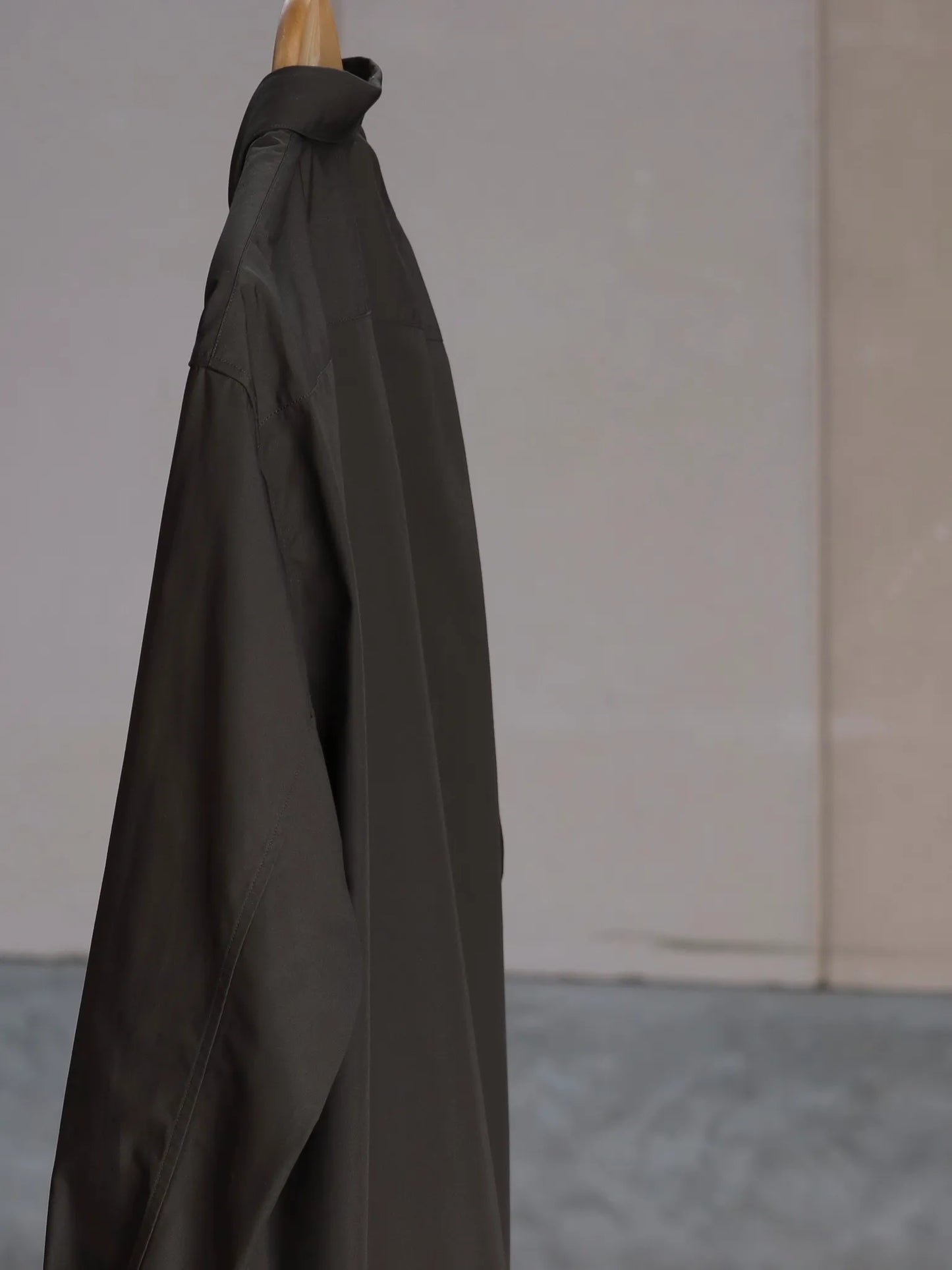 nonnotte | Oversized Shirt Turkish Coffee