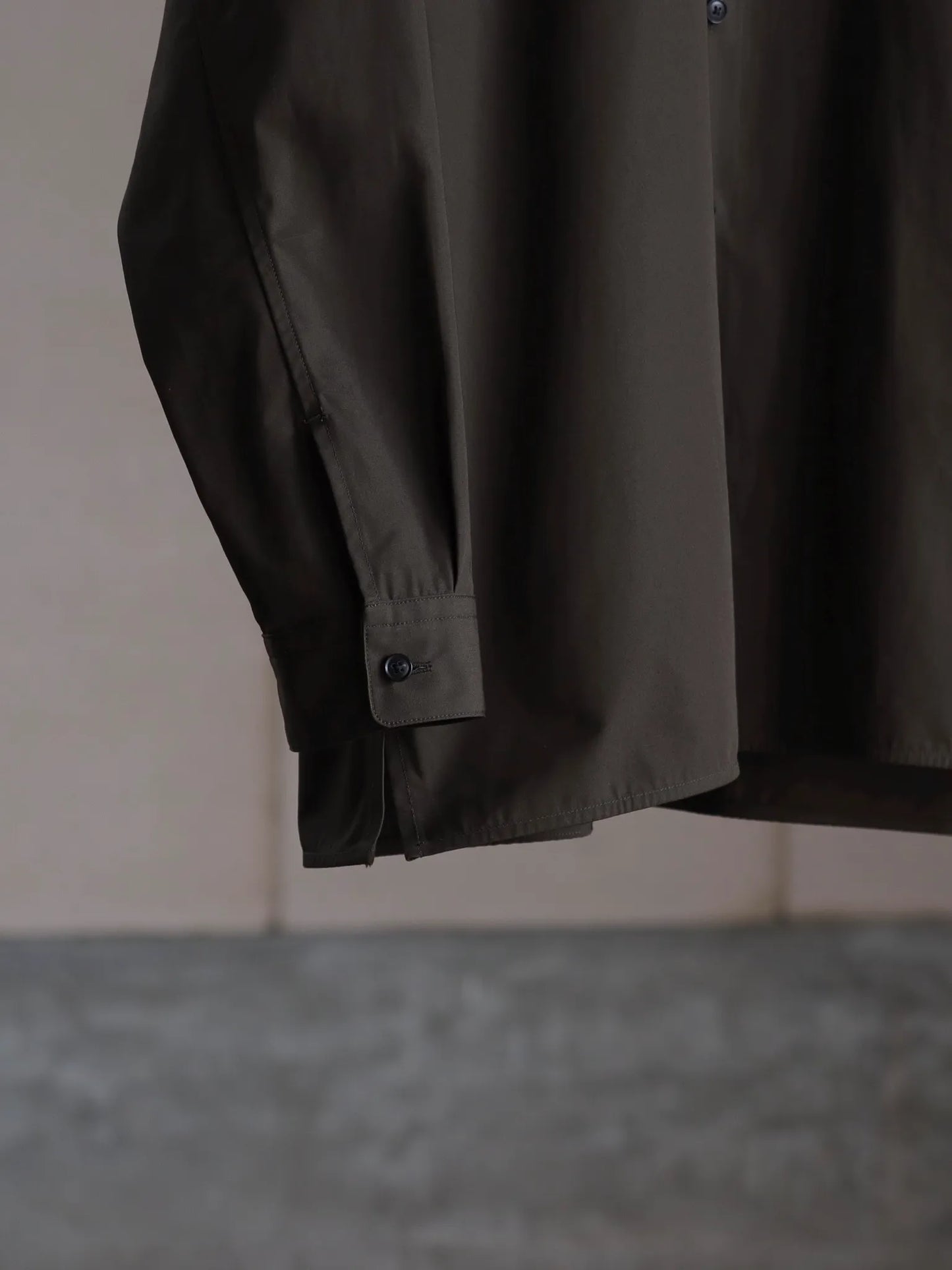 nonnotte | Oversized Shirt Turkish Coffee