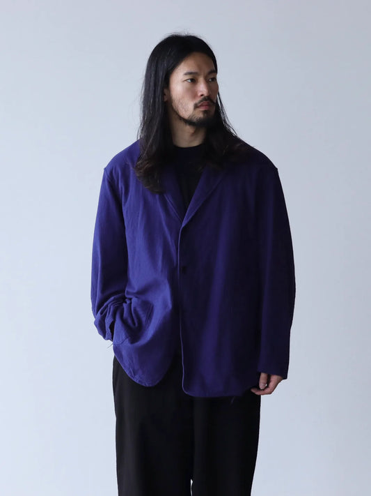 COMOLI | コットンネル ジャケット ROYAL BLUE