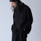 COMOLI | コットンネル ジャケット BLACK