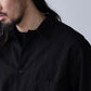 COMOLI | コットンネル シャツジャケット BLACK