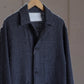 nonnotte | Draping Shirt Jacket Charcoal Top