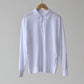comoli-コットン-ニットポロ-white-1